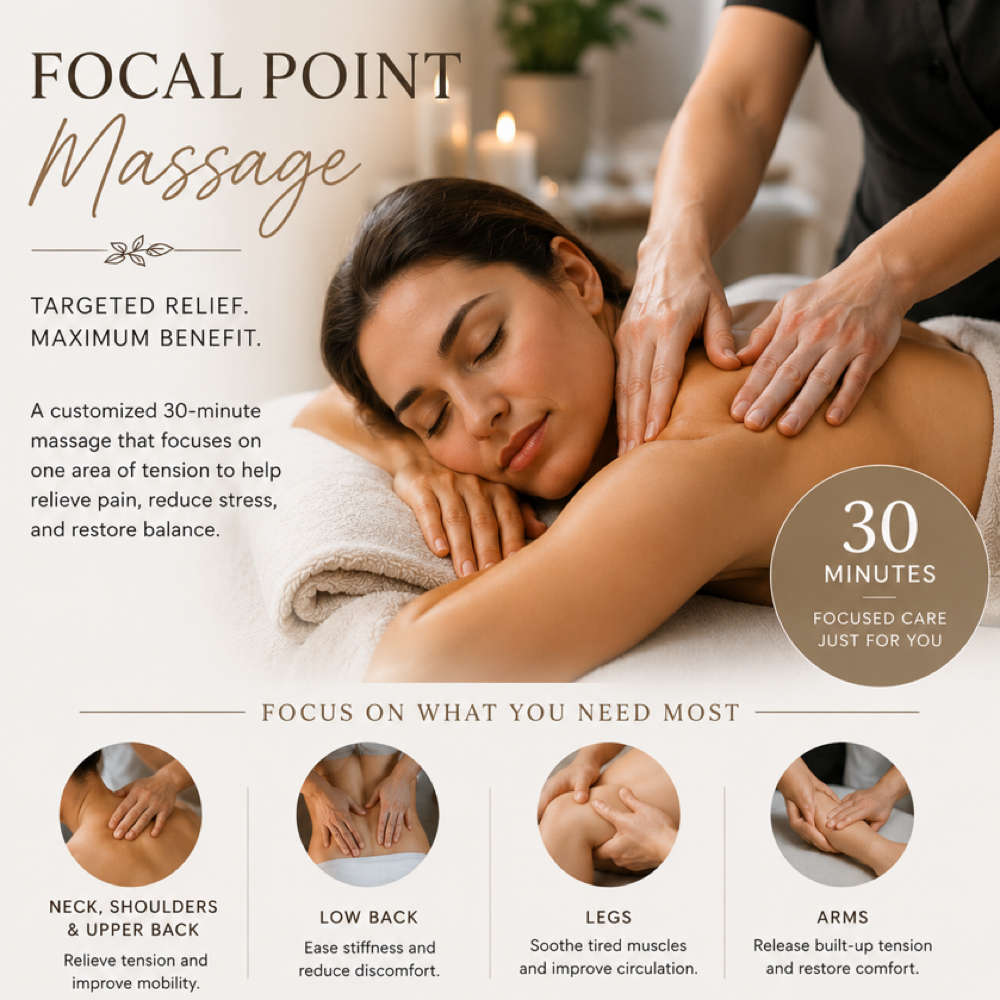 30 min Therapeutic Massage at Beauty, Bliss and Wellness LLC in Rainsville, AL