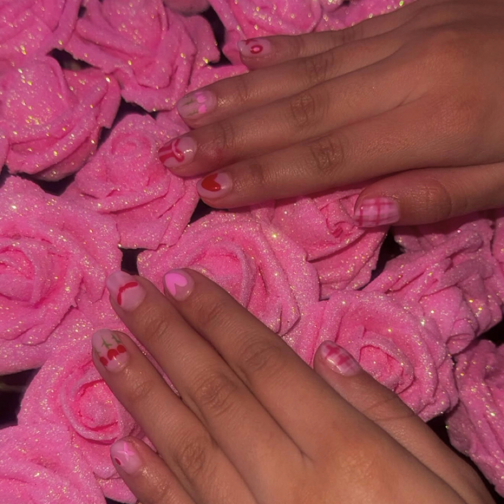 Manicure at Hot Lizas Nails in Tucson, AZ