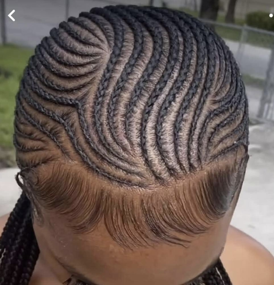 Feed-in Braids Shoulder Length