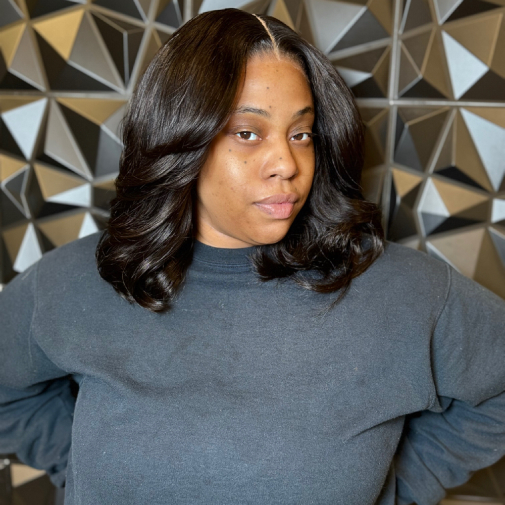 Luxury Closure Wig Install (Thin HD at QueenShere Beauty in Rock Hill, SC