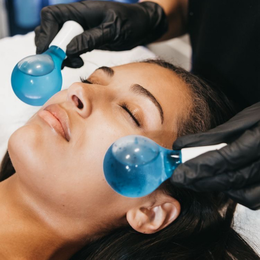 Cold Globe Facial Massage