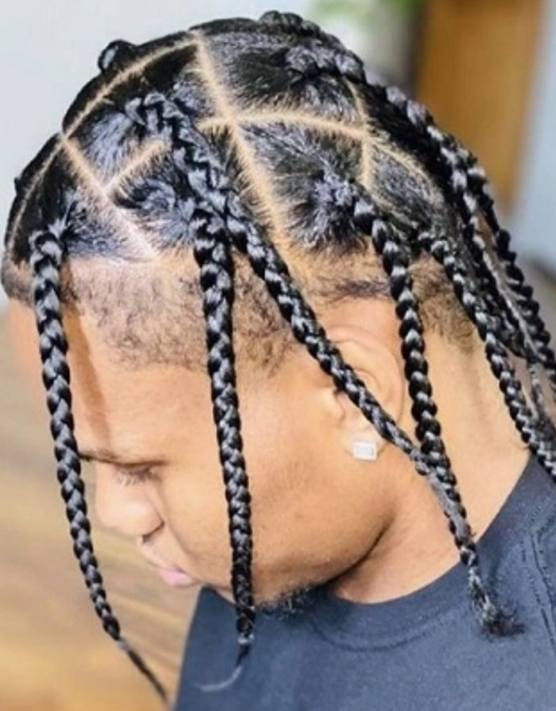 MEN'S UNDERCUT BRAIDS