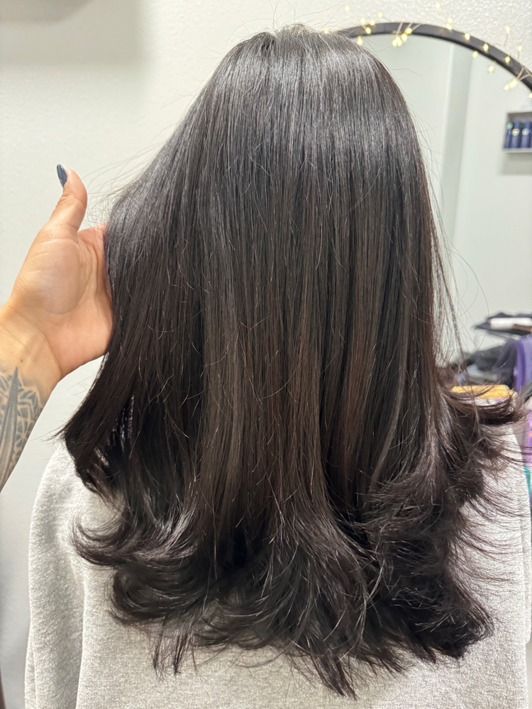 Shampoo And Blowdry