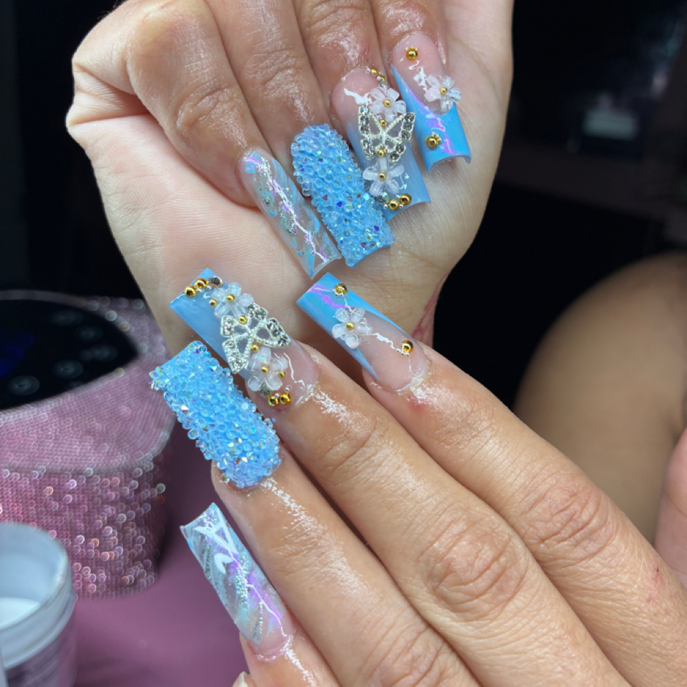 Dramatic Nails at Barbied by bryy in Donna, TX