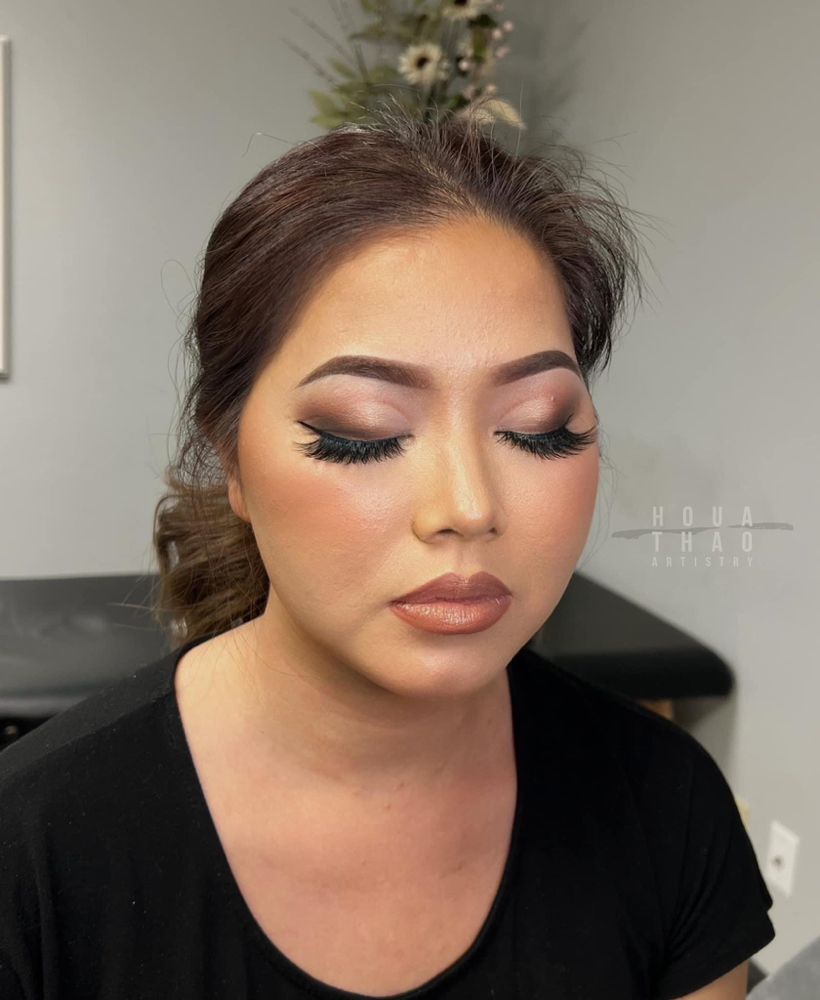 Bridal Makeup Application