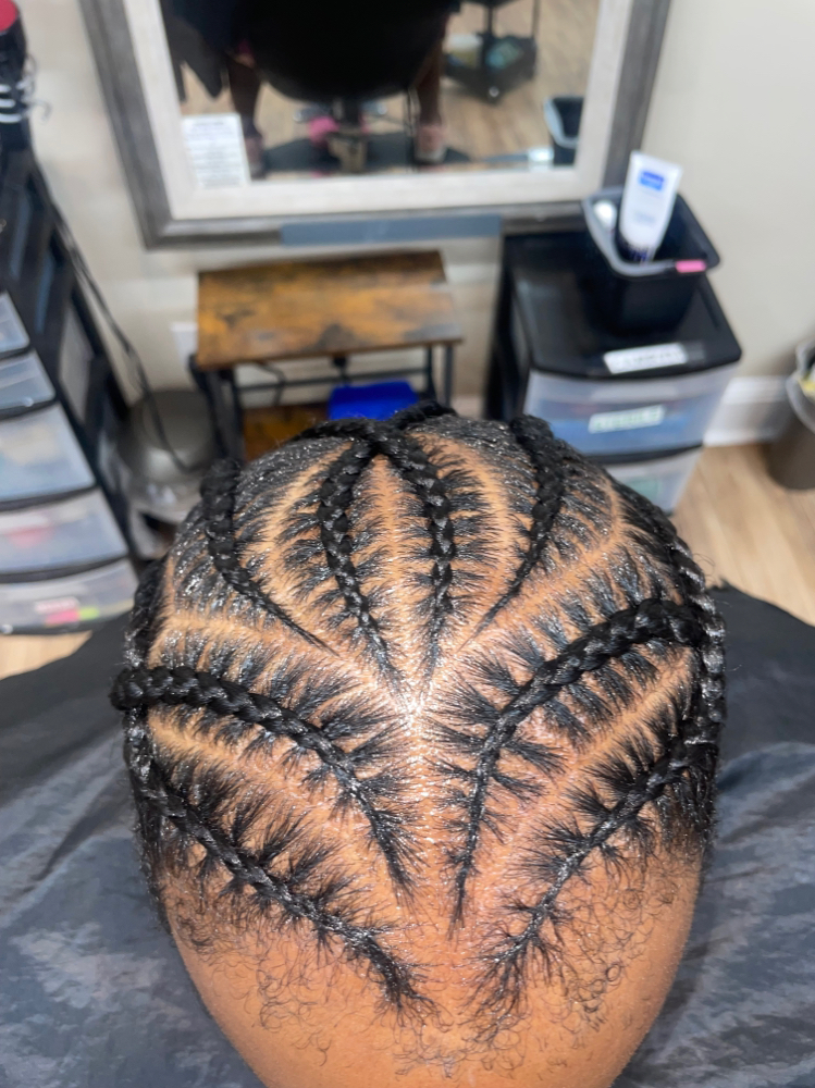 Men’s Cornrow Style