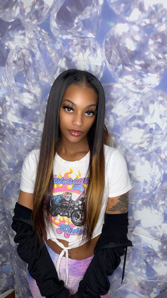 Natural Sew In/ Leave Out