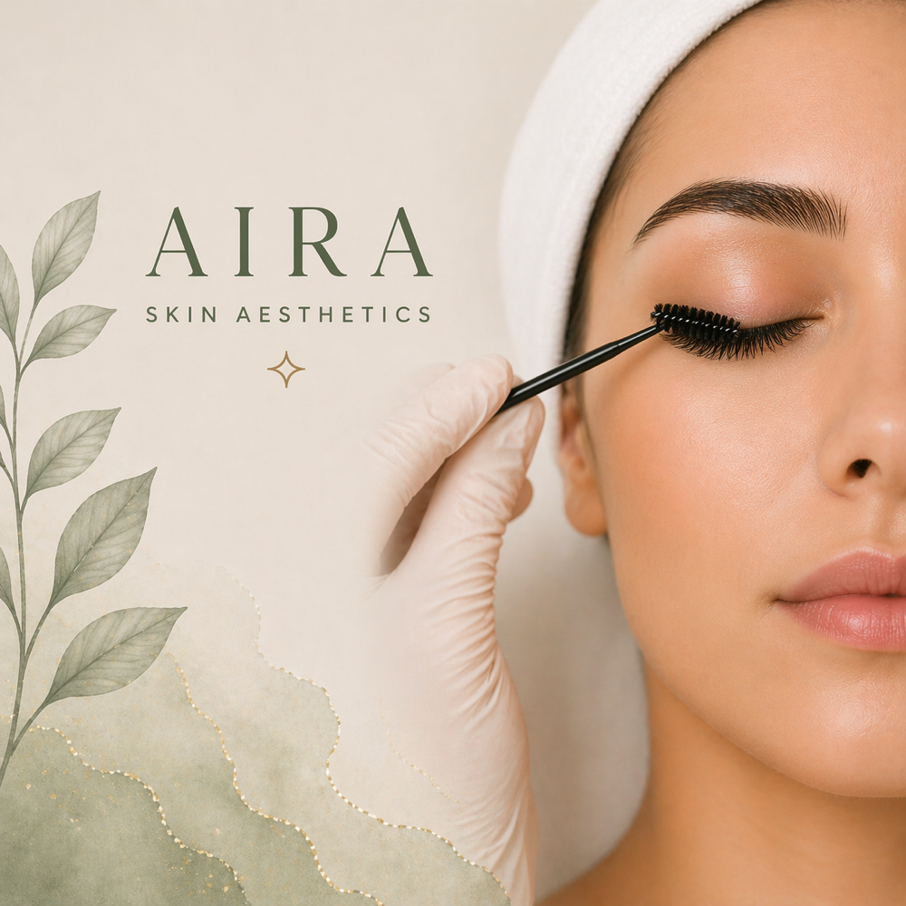 Korean Lash lift + Tint at Aira Skin Aesthetics in Georgeotwn, TX