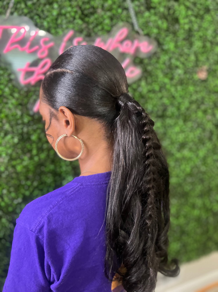 Sleek Ponytail