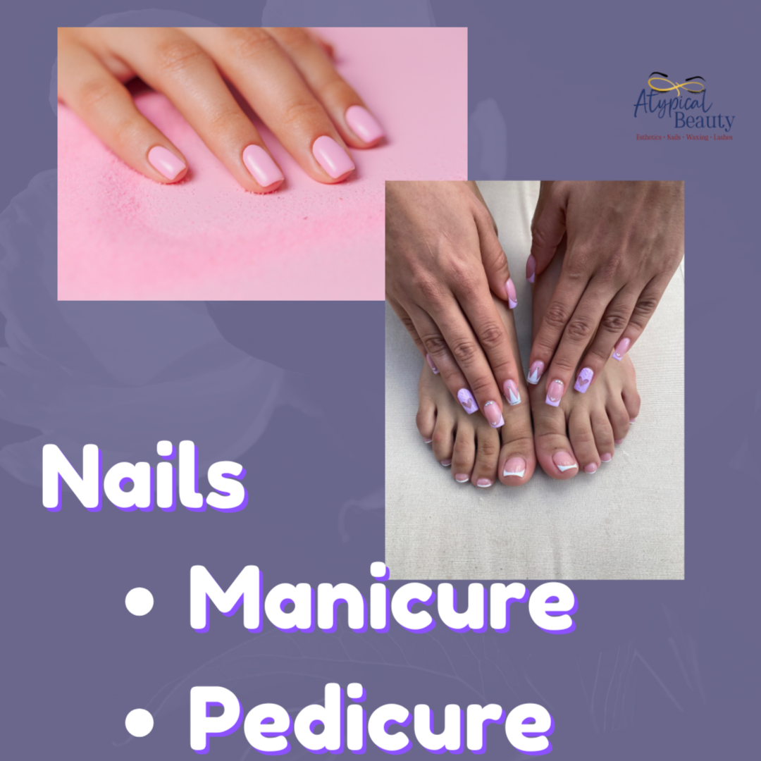 Mani/Pedi Combo at Atypical Beauty in Brookings, OR