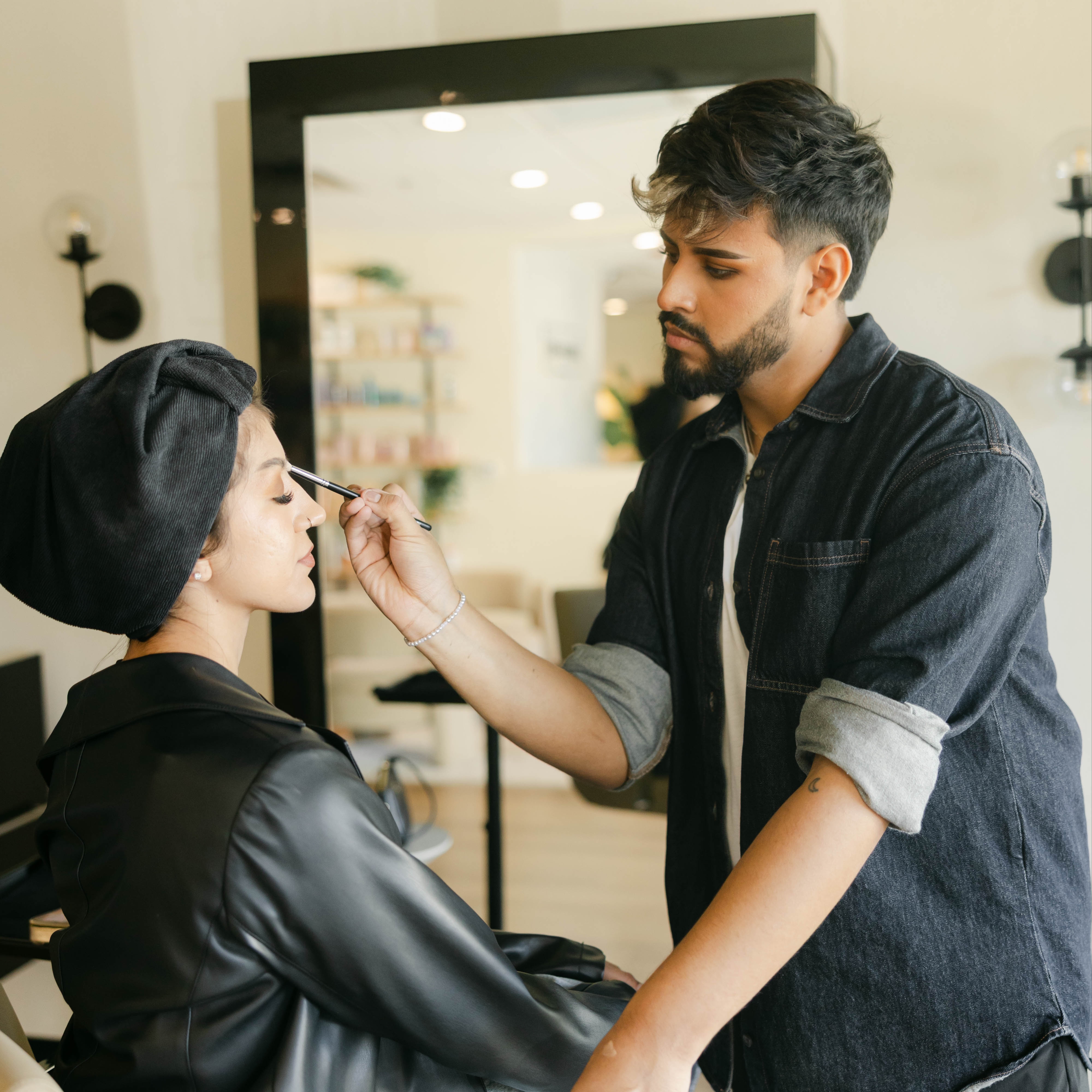 Makeup Application at Haven & Hue Hair Salon in Reno, NV