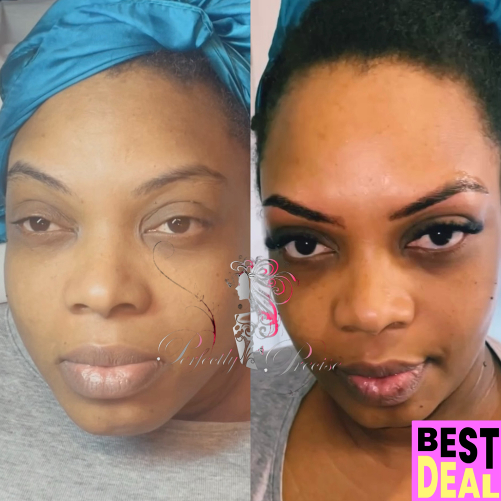 Eyebrow tinting