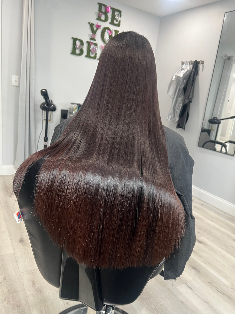 Silk Press + Trim + Style