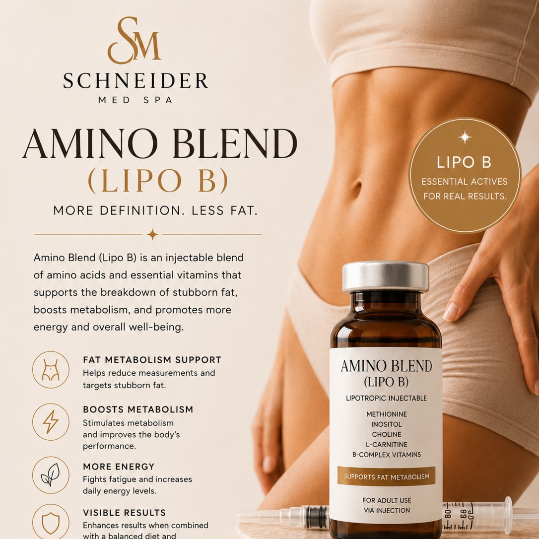 Amino Blend (Lipo B) $30 at Schneider Med Spa in Ocoee, FL