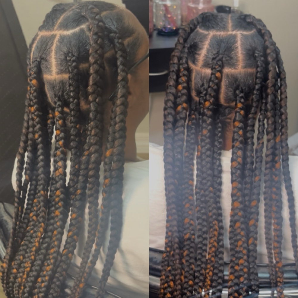 Knotless Braids (Large) at Beux by Kierra Shanté in Pensacola, FL