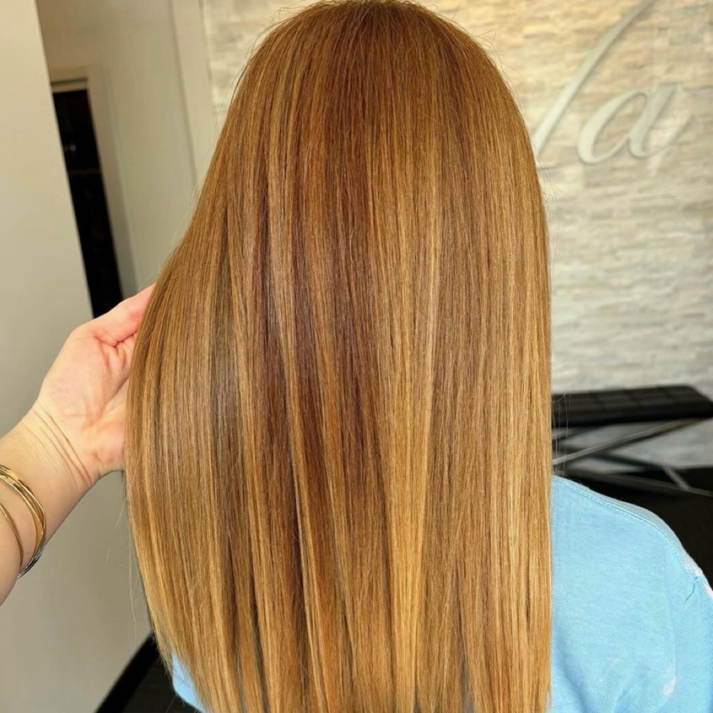 All Over Color at Gloss Blonding Studio in Columbia, SC