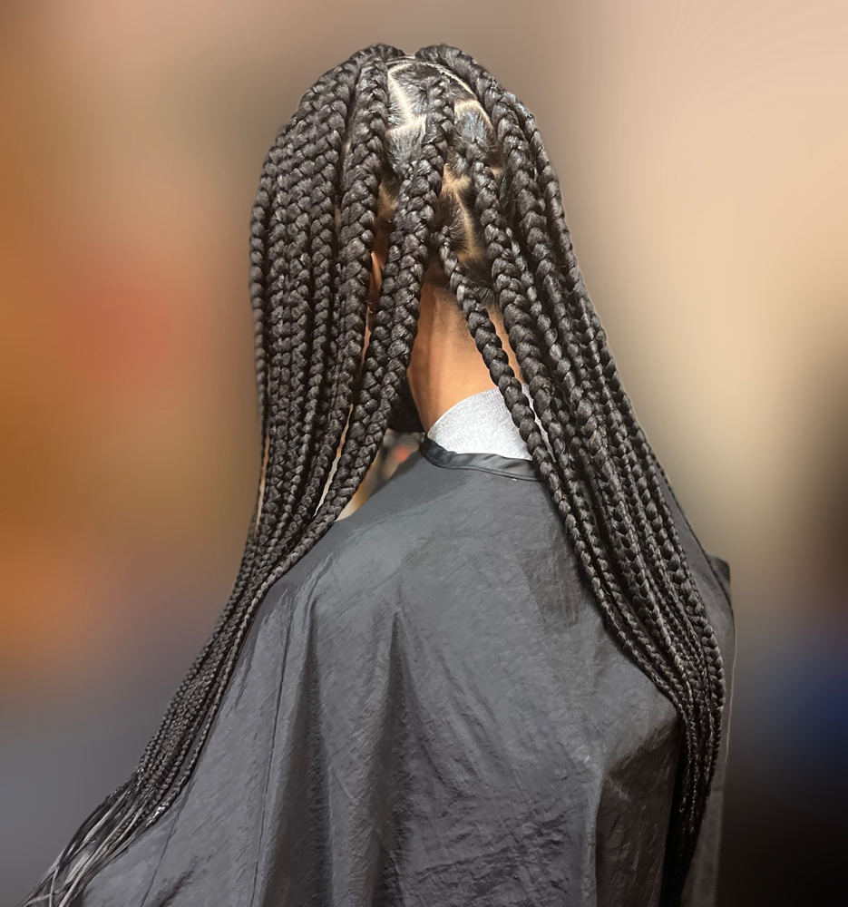 Knotless Braids: Large