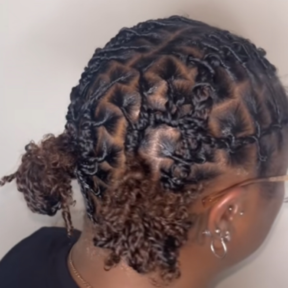 Adult Starter Locs W/ Style (80-100 at Loc.dRomance❤️ in Waldorf, MD