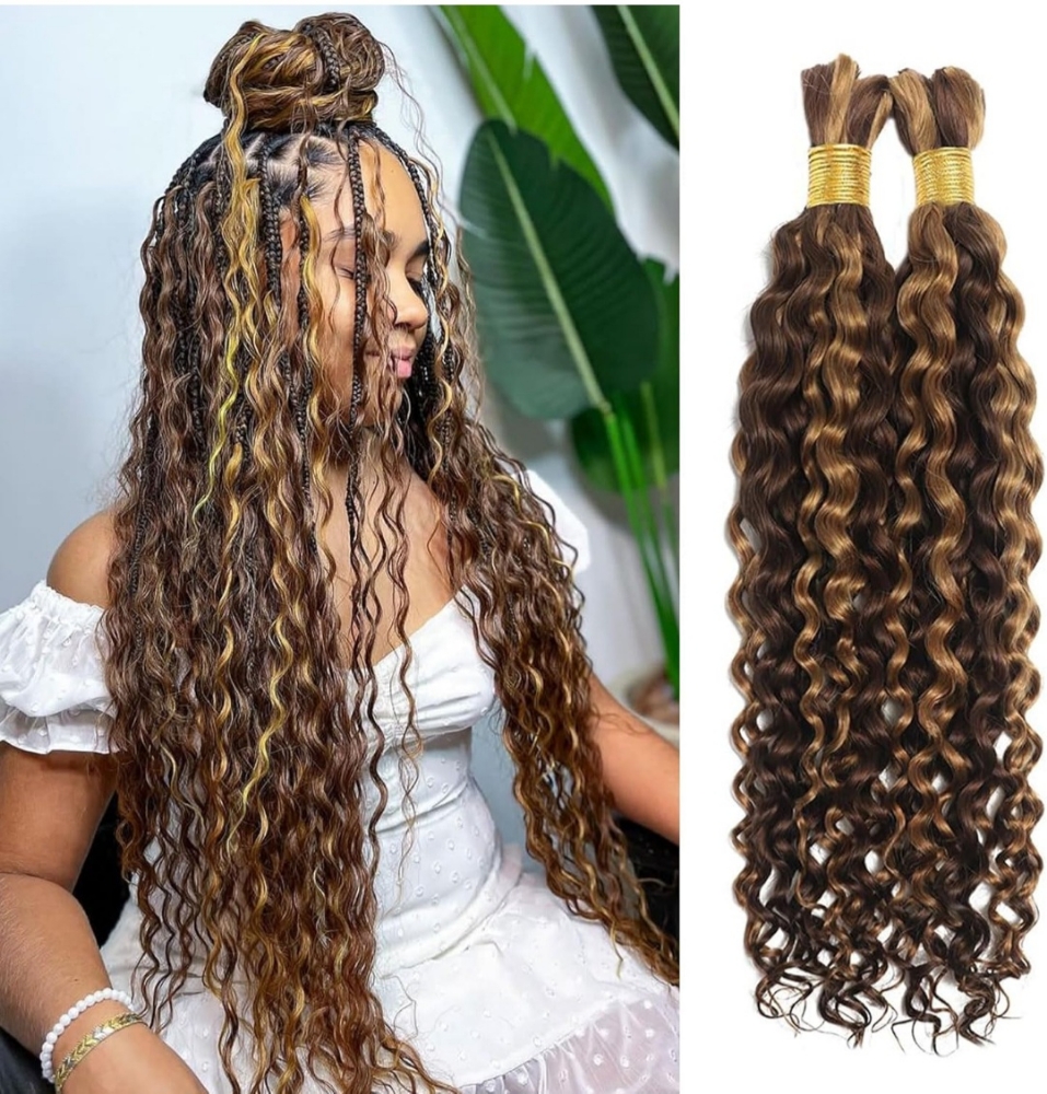 Add Boho Hair To Any Braid Service