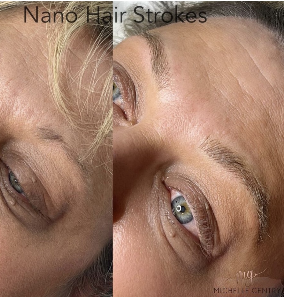 Nano Hair Strokes/Microblading