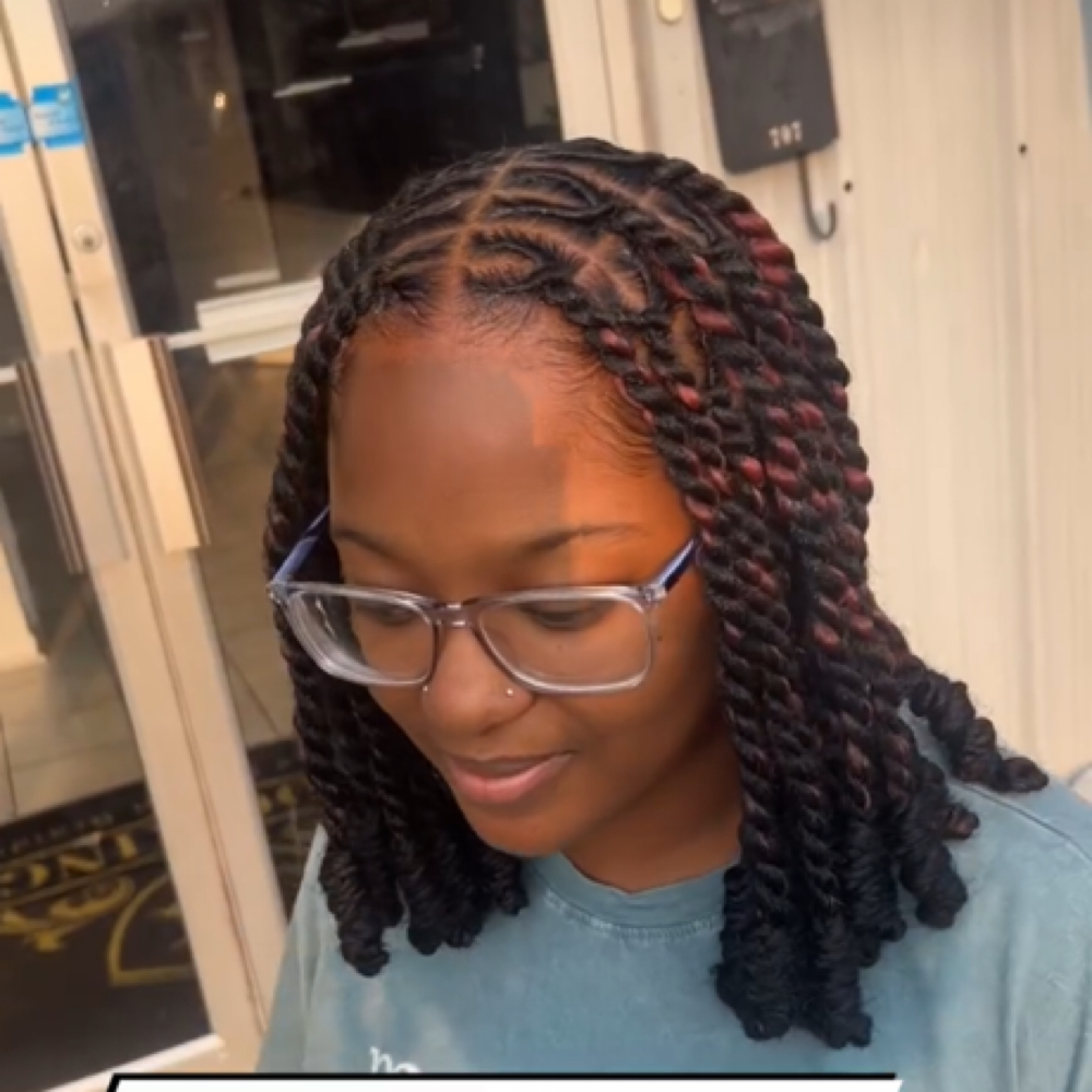 Short Invisible Locs at The Loc Kingdom in Oxford, AL