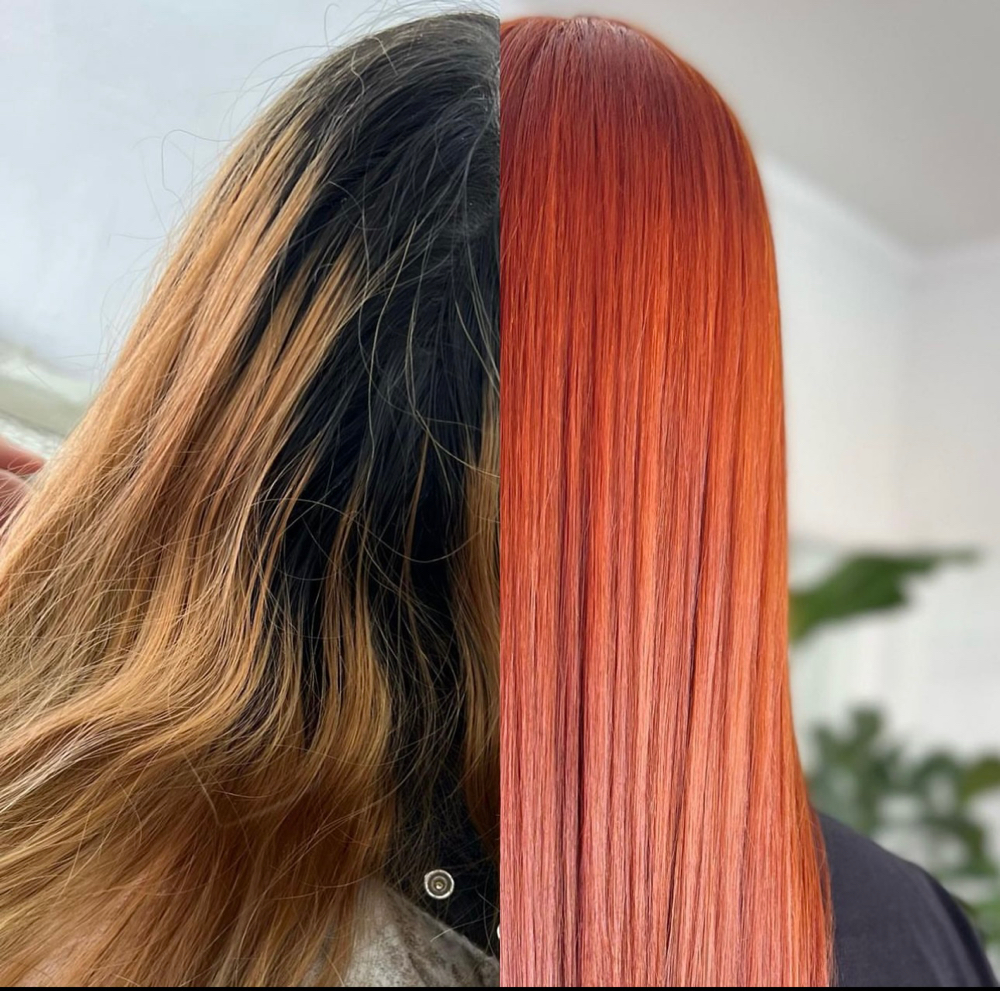 Bleach retouch