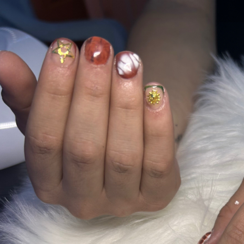 Acrylic Overlay at Nailed It by Tia in Pavillion, WY