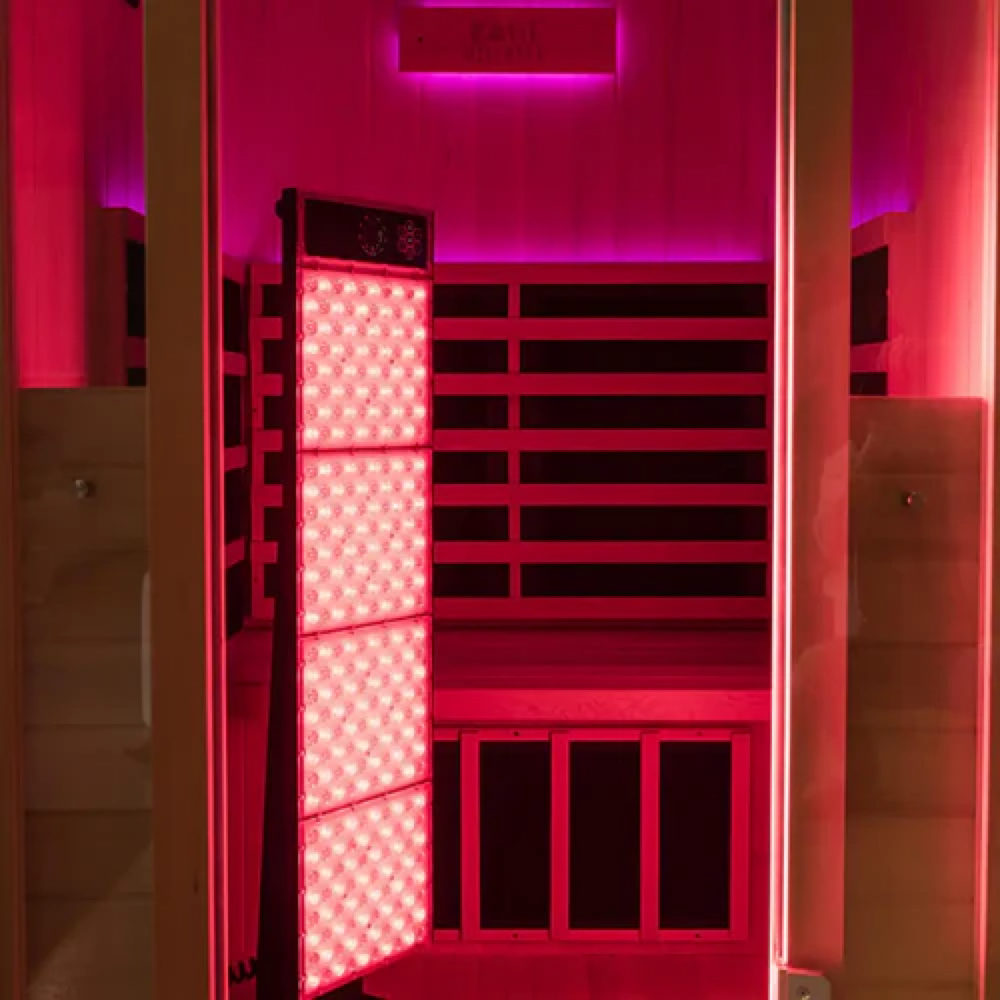 Red/Blue Light Therapy at Wave of Light Therapeutic Well Spa in Waverly, IA