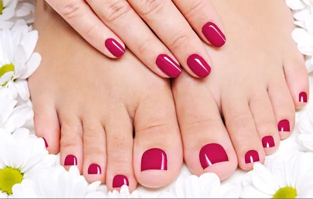 Add Gel Color To Pedicure