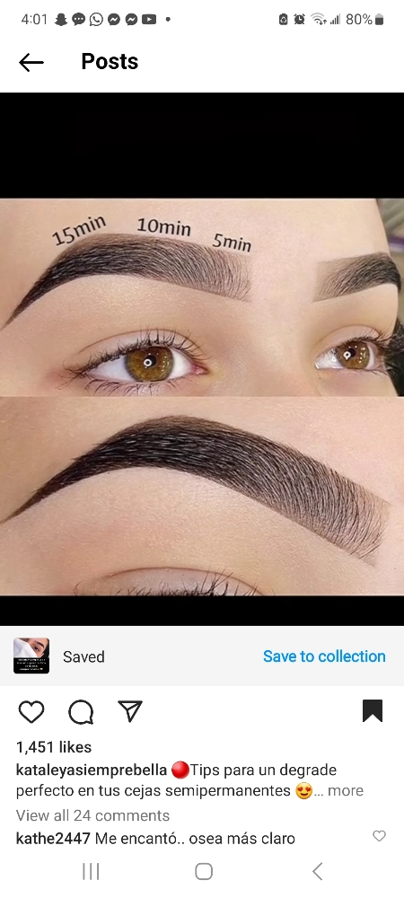 Eyebrows Stain