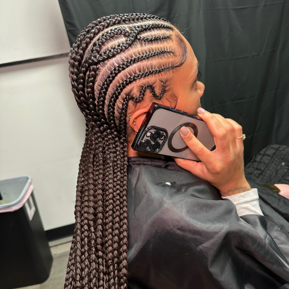 5-12  Freestyle Stitch Braids at Hairbyyae in Columbus, OH