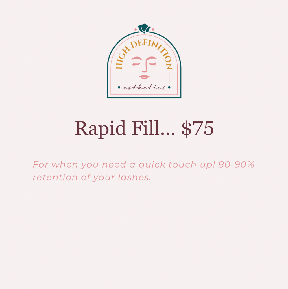 Rapid Fill at High Definition Esthetics in Parker, CO