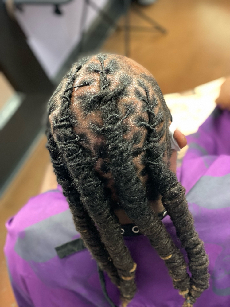 Full Head Loc Combining at HAIR BY DEE in Arlington, TX