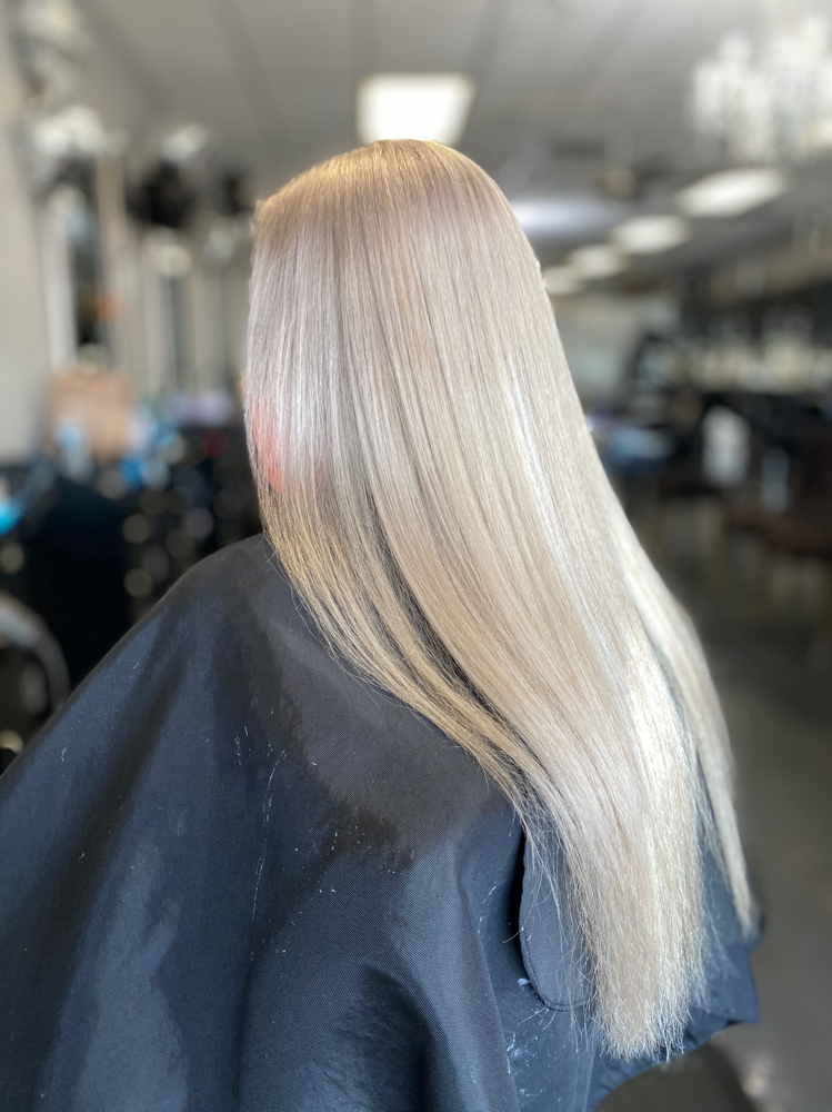 Solid blonde