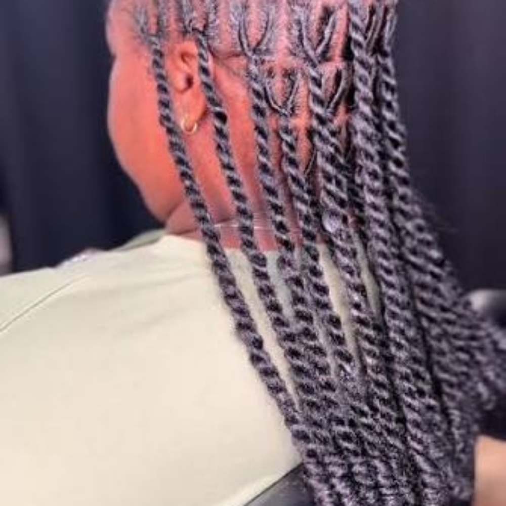 Invisible Locs at Billion Hairs Salon in Kansas City, KS