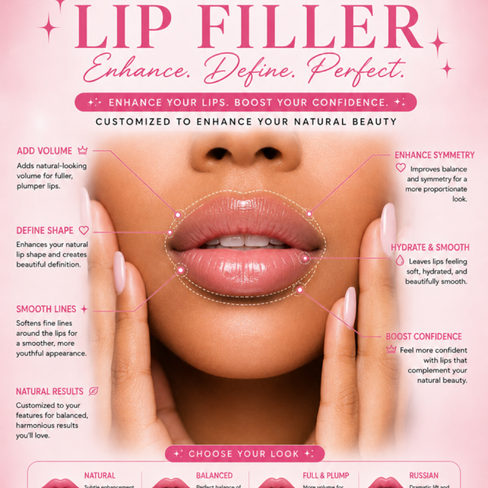 Lip Filler 1.5ml at Nubian Beauty Bar in APOPKA, FL