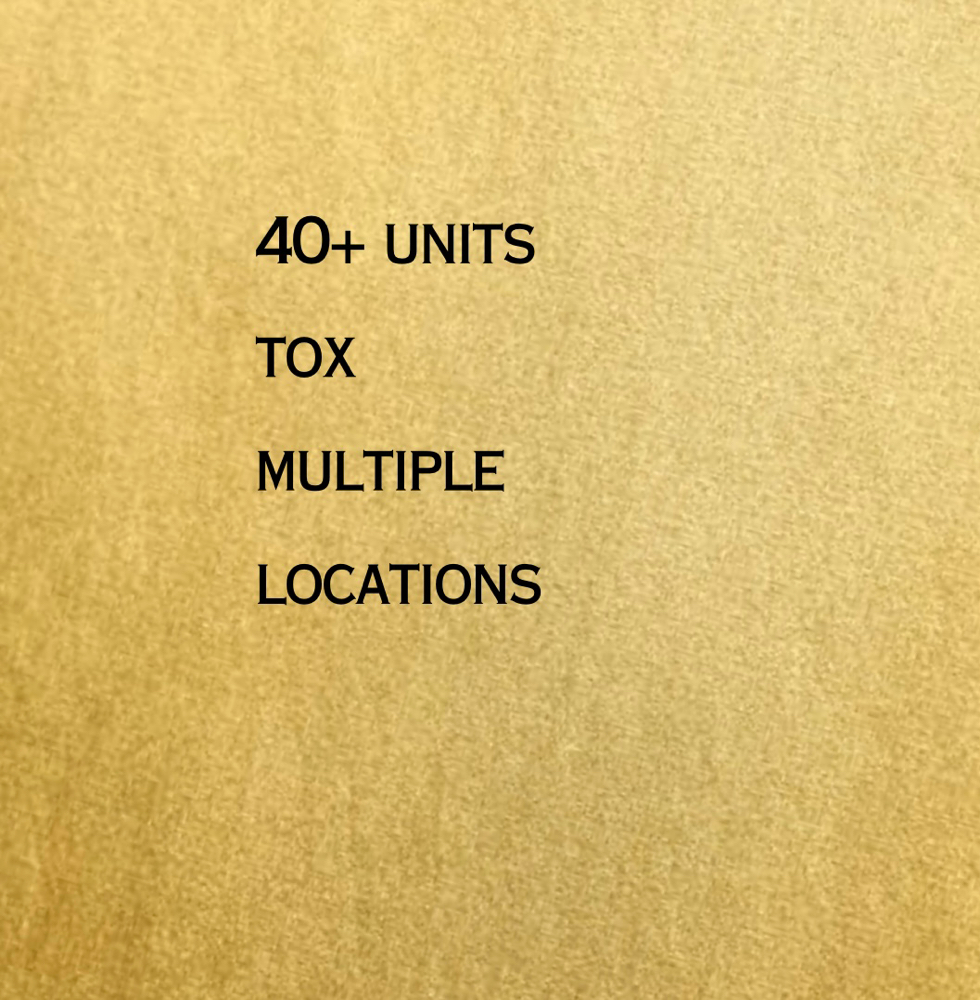 40U Botox Multiple Locations