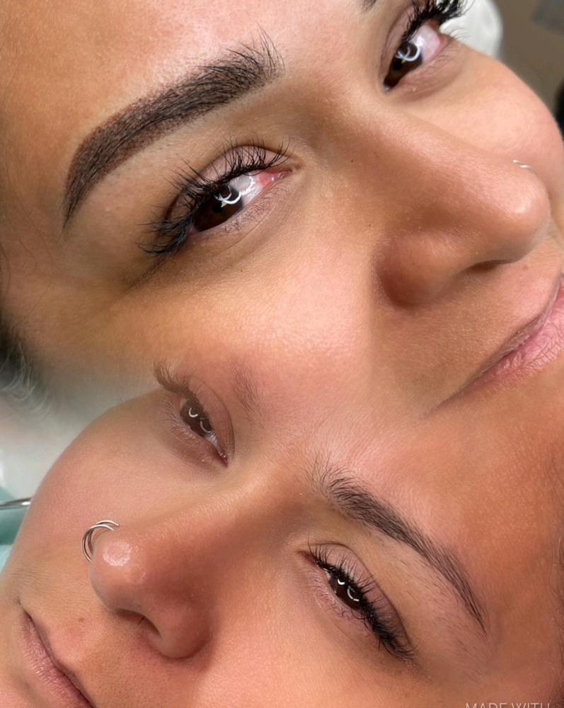 Permanent Powder Brows + Follow Up at LAB Artistry in Hanford, CA