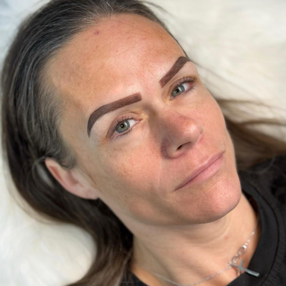 CORRECTION POWDER BROWS at Permanent Makeup Artist -Nashey  Benavides in Eagle Pass, TX