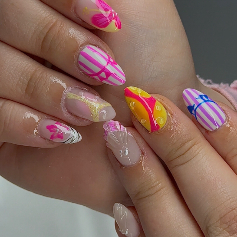 Gel - X fill at Katelynn's nail corner in youngstown, OH