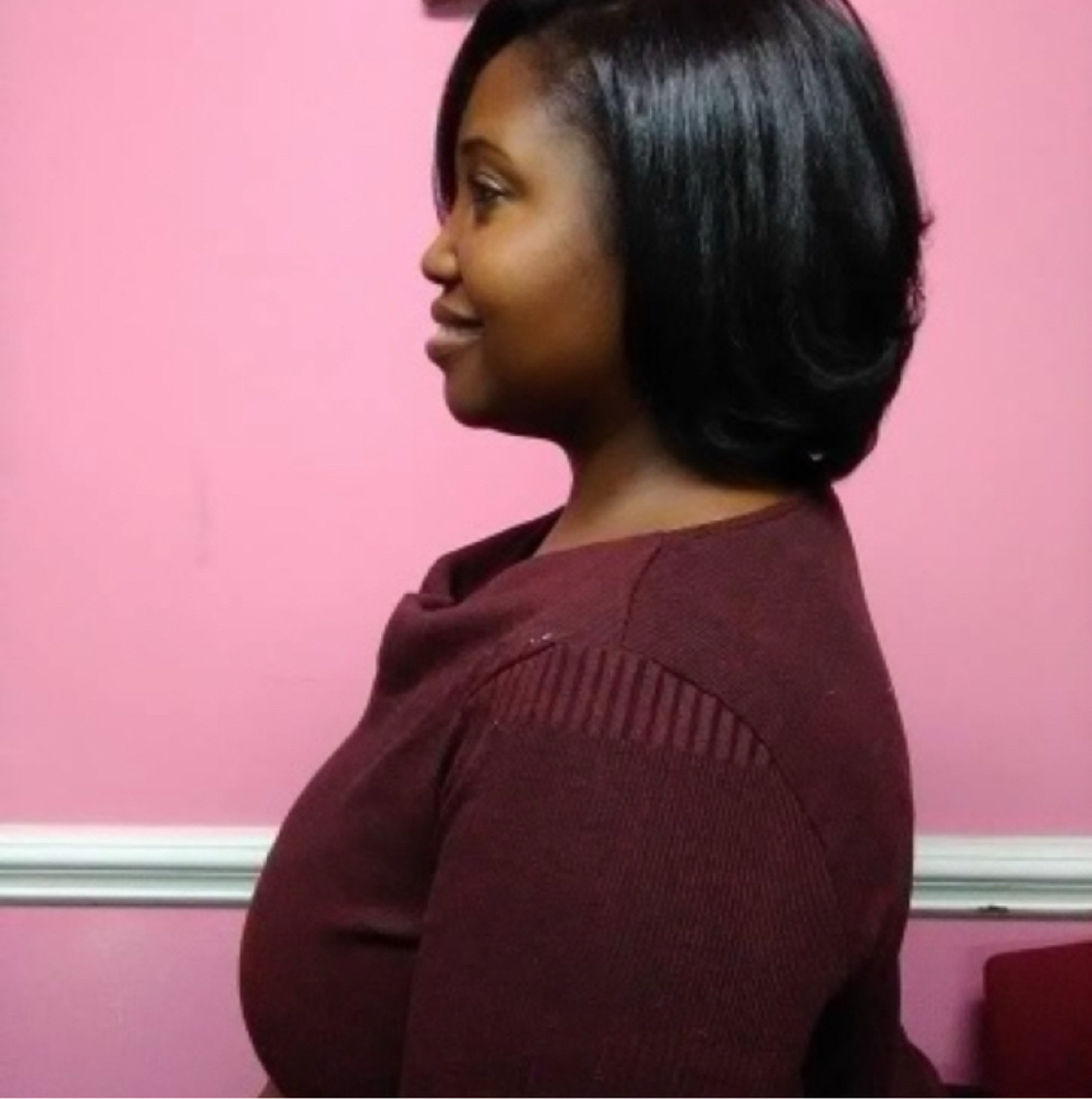 Our Signature 6-week  Silk Press at DeJaylas Healthy Hair Salon & Spa in Fayetteville, NC