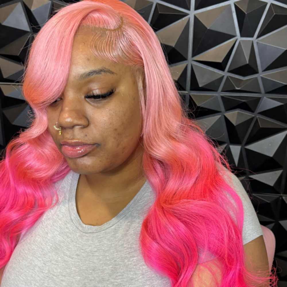 Wig Install + Custom Color at Styles By Mk in Sherman, TX