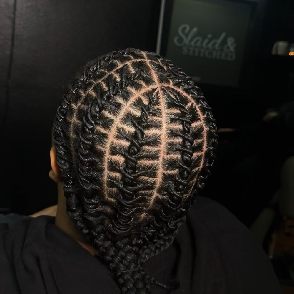 6 Barrel Rolls (No Locs) at Slaid & Stitched in Arlington, TX