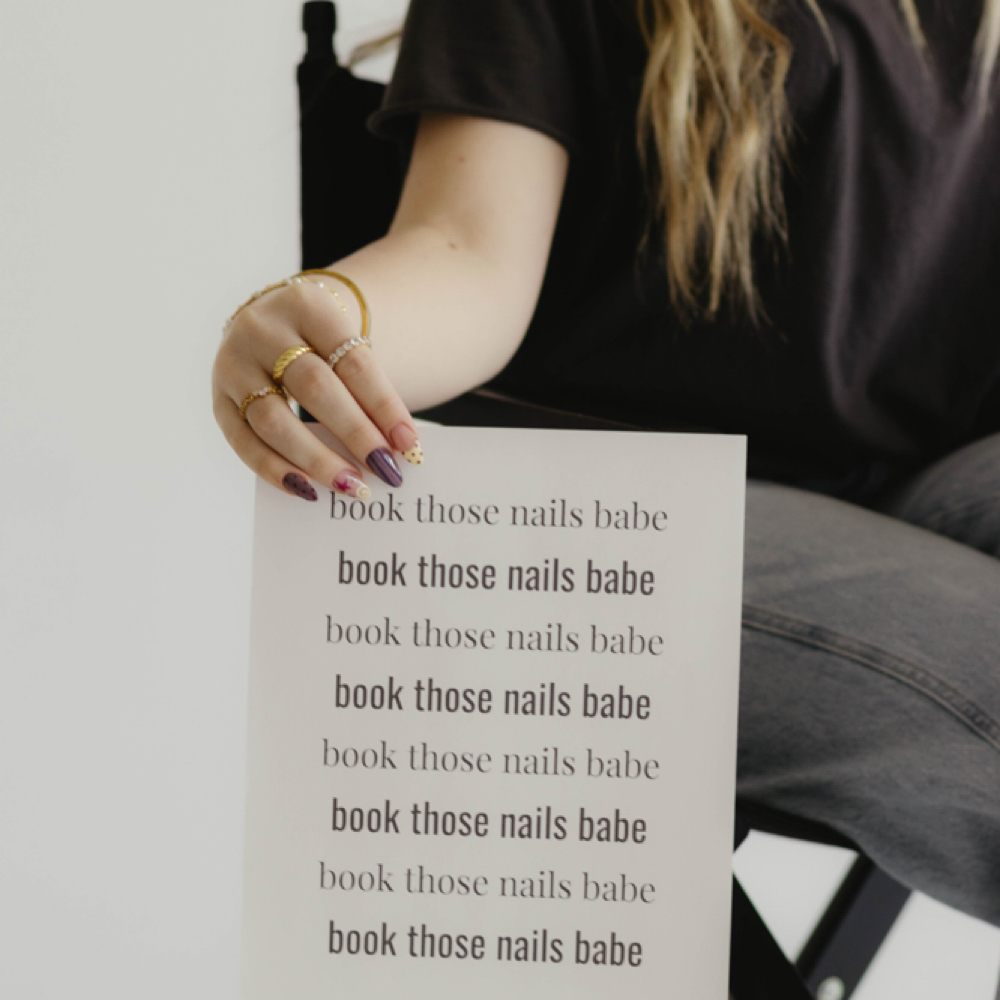 Full Set Acrylic at Abide Luxe Nail Studio in Cookeville, TN