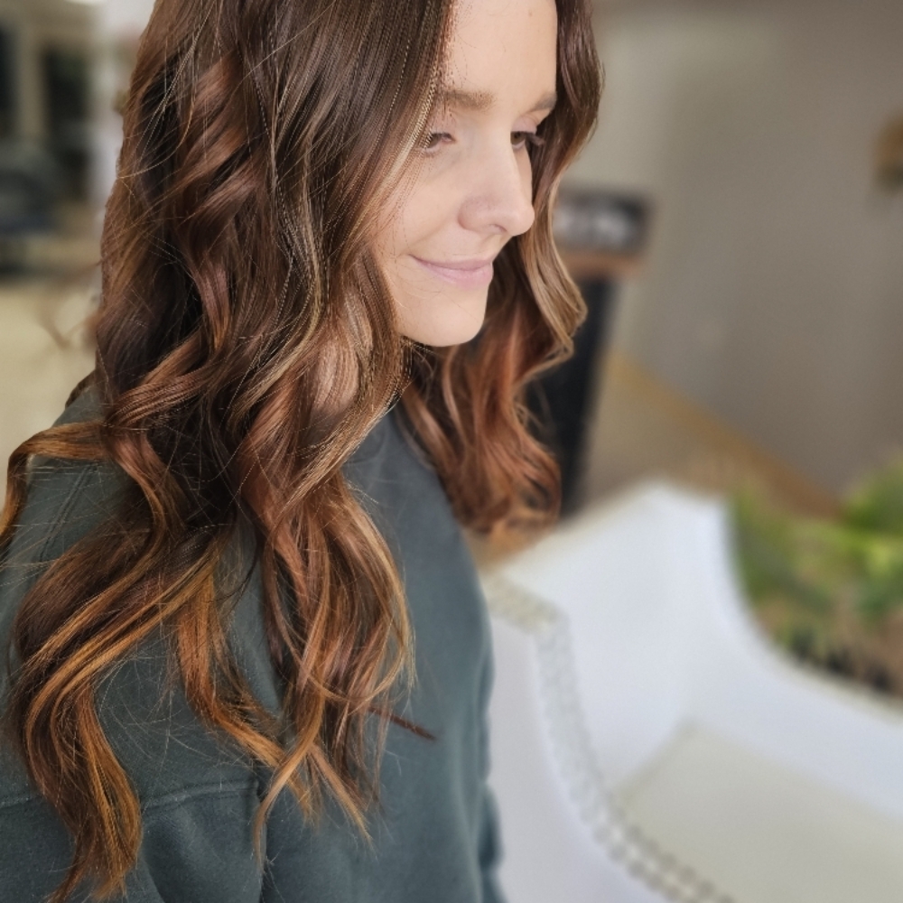 Womens Haircut Long Hair at TaDa Salon in rock valley, IA