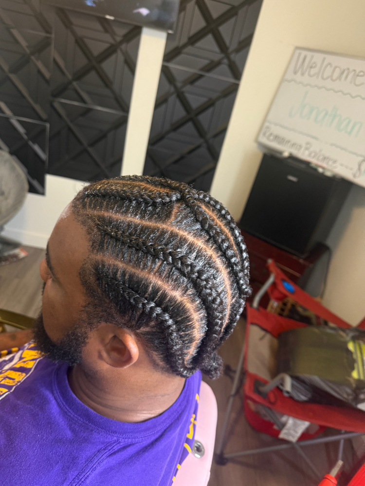 mens braid style