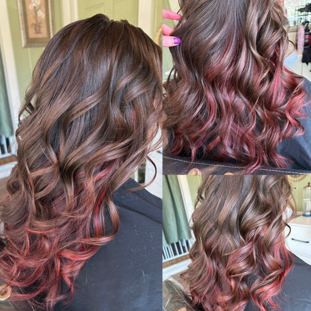 Peekaboo Color at Cottage Glow Hair Studio LLC in Swanton, VT