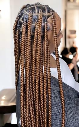 Jumbo Knotless Braids/ Lowerback Length