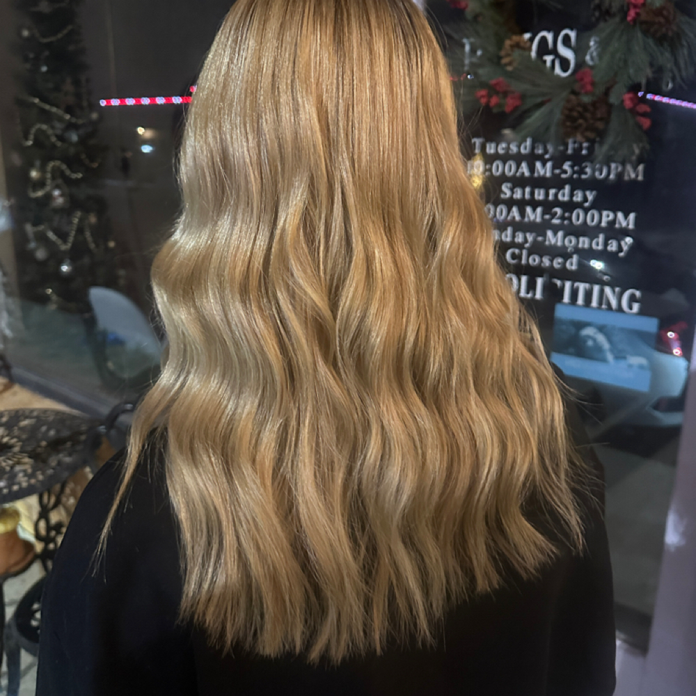 Partial Foil at Bangs & Co. Hair Studio in Stephenville, TX