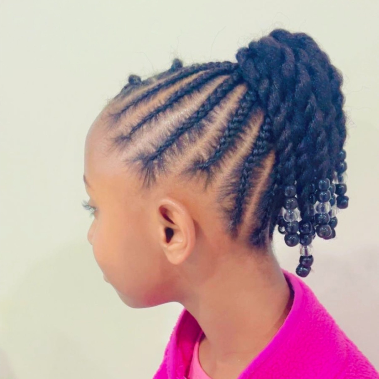 Kids Cornrows (natural hair)